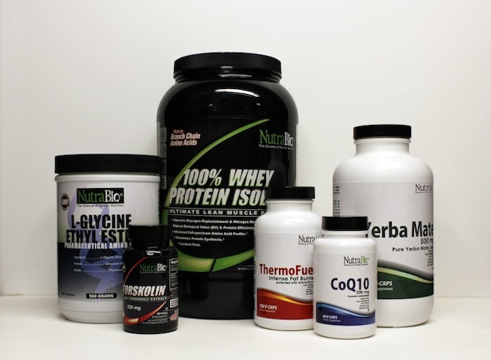 NutraBio bottles