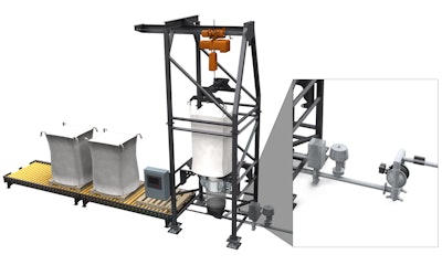 Pneumatic conveying system