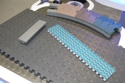Conveyor components used in the Pepsi retrofit.