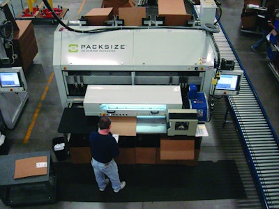 The On Demand Packaging System from Packsize