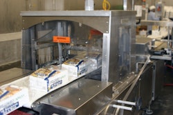Williams-Sausage breakfast-sandwiches-moving-through-the-shrink-wrapper