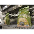 New intermittent-motion fill/seal equipment is used for Lundberg’s new stand-up rice pouches.