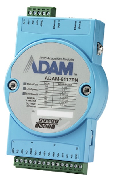 PROFINET-based remote I/O module