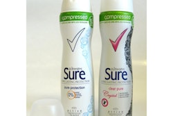 The 75-mL container holds the same amount of spray as the conventional 150-mL format.