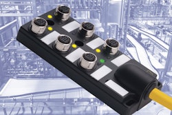 6-port M12 passive junction box