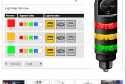 Online tower light configurator