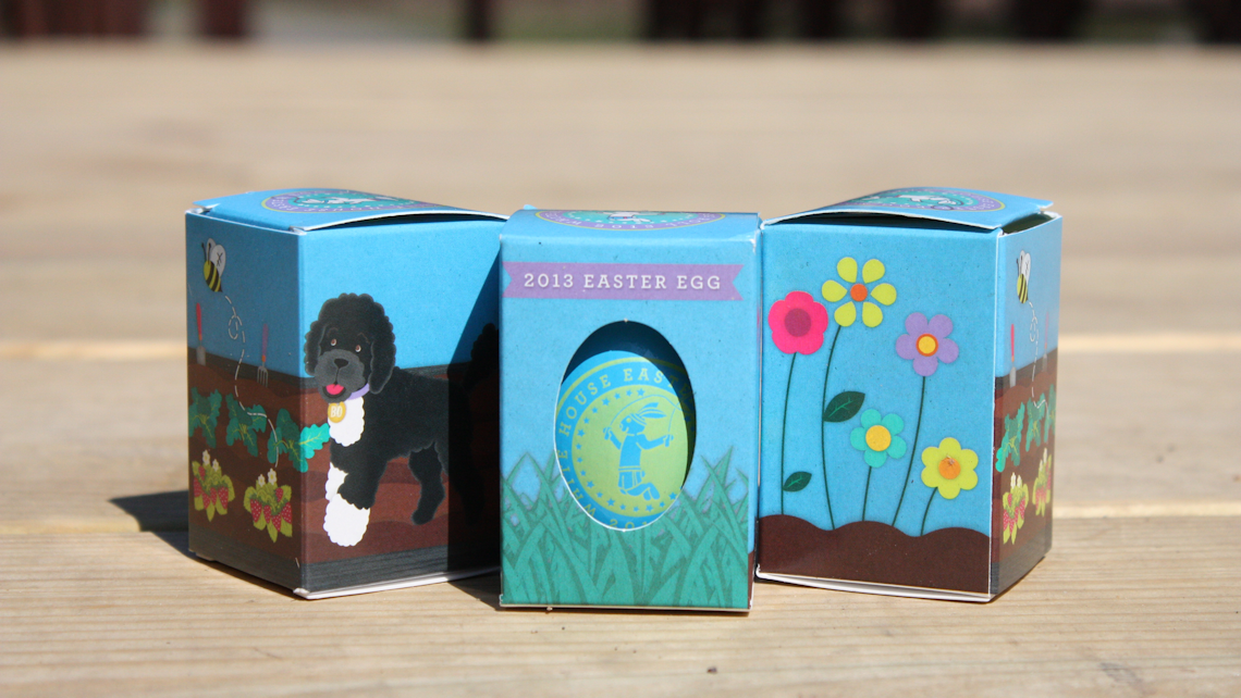 White House Easter Egg Packaging Is Responsibly Sourced