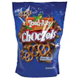 Toad-Ally Snax specializes in the production of chocolate-coated pretzels and chocolate-drizzled caramel popcorn.