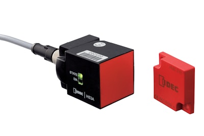 HS3A non-contact, RFID-coded, safety interlock switch