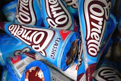 New logo for Cornetto ice cream treats.