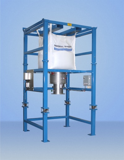 Fork lift load Material Master™ bulk bag discharging and weighing system