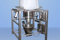 Sanitary stainless steel Material Master™ bulk bag discharging system