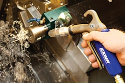 Safety Air Guns with Chip Shields Protect Operators