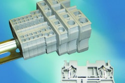 Spring clamp terminal block