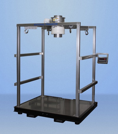 Bulk bag filling & weighing system