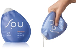 Eco-friendly pouches for Natura's new Sou line of products.