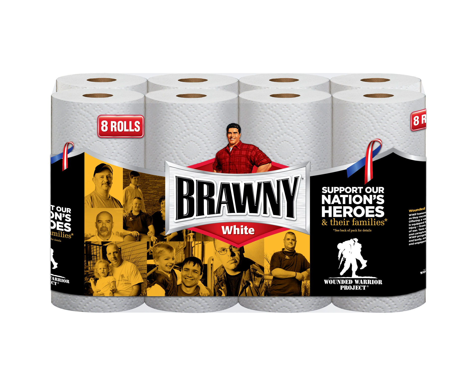 Brawny uses packaging to continue Wounded Warrior Project partnership |  Packaging World