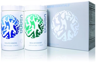 The new spherical logo depicts silhouettes of dynamic human forms against a background in shades of blue—reflecting USANA’s wish to prolong life, unify mankind, and fight global hunger. The logo is also printed with a glossy finish on the secondary packaging.