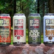 Aluminum cans for Big Wood Brewery