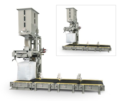 Bulk bag filler for extremely harsh environments