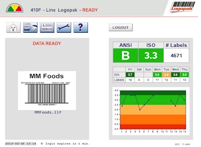 Pw 55438 Logopak Iso Verifier Control Panel View