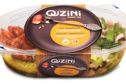 Patented laser perforations, modified atmosphere technology, and the application of small pressure-sensitive labels over the laser perfs all play a role in this example of active packaging.