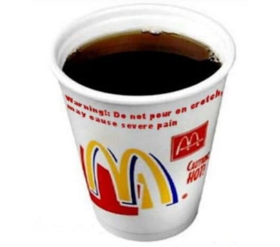 McDonald's agrees to phase out foam cups