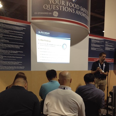 Alchemy's Lee teaches how GFSI auditors think at Pack Expo 2013