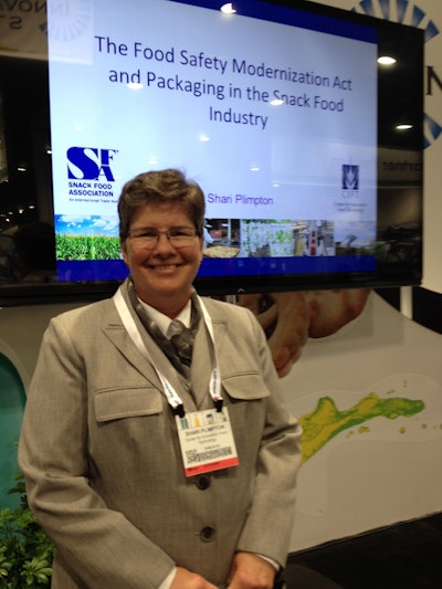 CIFT's Shari Plimpton at Pack Expo 2013