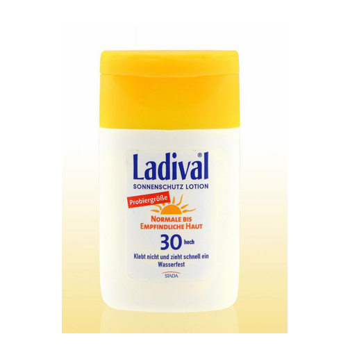 Extrusion/blow-molded of HDPE, Stada's Ladival container showed rising sales figures during its initial summer sales period.