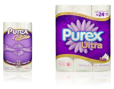 The revitalized Purex packaging built on the brand’s heritage foundation as it blossomed into full bloom, creating a dynamic and contemporary look via some skillful pruning and nurturing.