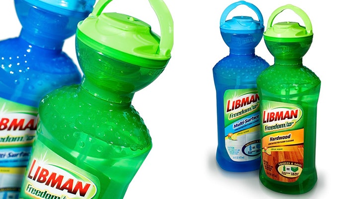 Closure Accurately Doses Floor Cleaner, Libman Hardwood Concentrated Floor Cleaner