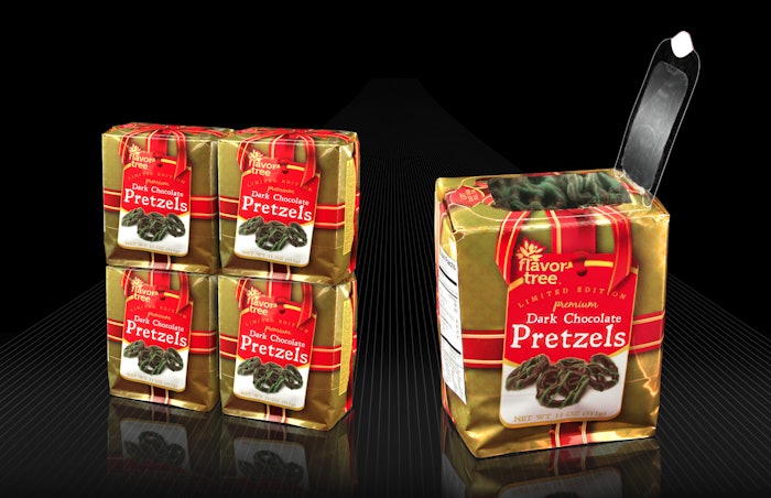 Stackable and recloseable package format stands out.
