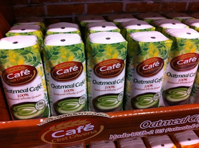 Oatmeal-based beverages in aseptic cartons offer a healthful morning drink in a single-serve package.