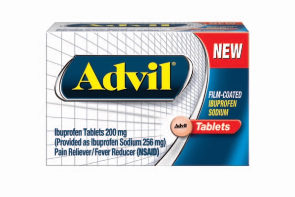 Pfizer&rsquo;s Advil Film Coated Tablet cartons gain visual appeal and product differentiation with technology from Clondalkin Pharma & Healthcare Guaynabo, Puerto Rico.