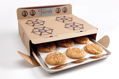 Oven Box' design delights Thelma's Treats