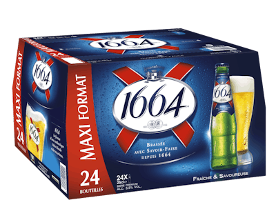The Kronenbourg paperboard multipack in France is produced by MWV.