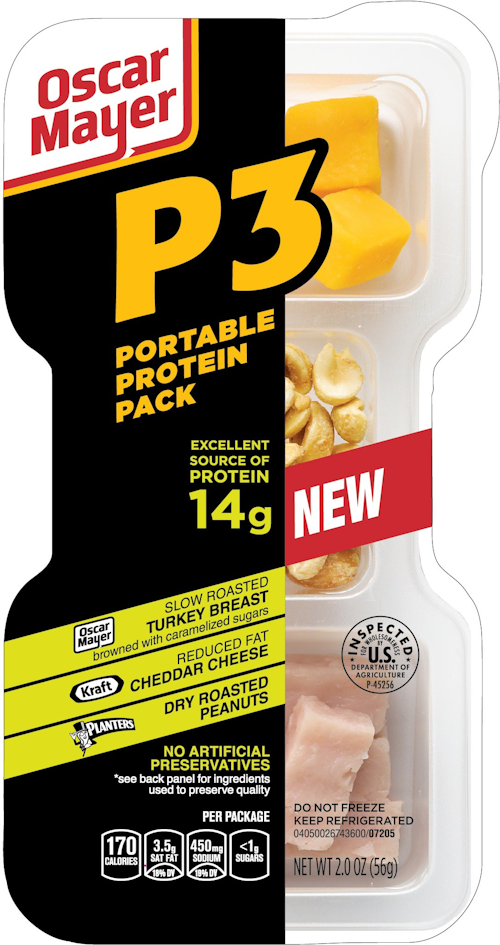 Oscar Mayer P3 Nutrition Label
