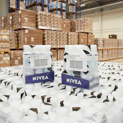 Hp 23915 Domino M200 Print And Apply Labels At Beiersdorf Logistics