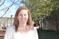 Katie Thompson receives the spring semester Packaging World Outstanding Senior Award.