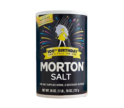 A special birthday edition package for iodized salt will be available for a limited time in 2014.