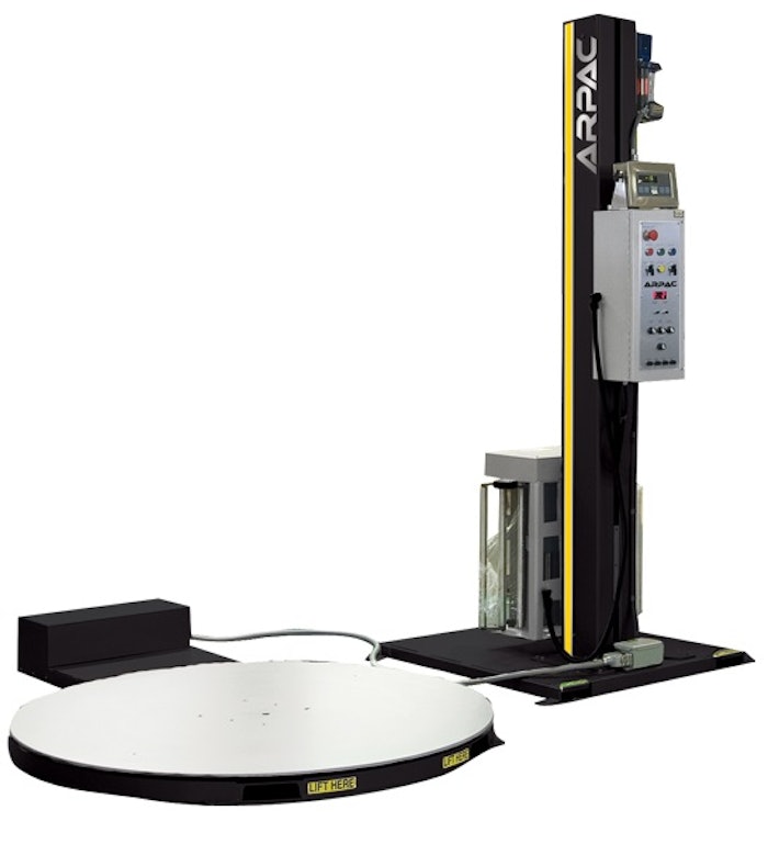 ARPAC Stretch wrapper with integrated scale Packaging World