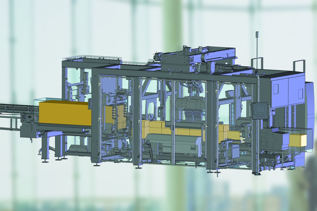 Gebo Cermex Multifunction toploading case packer Packaging World