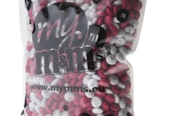 Personalized M&M's get a new kind of reclosure system.