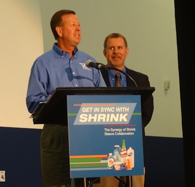 Company President and CEO Paul Verst (left), along with Vice President of Packaging Will Schretzman welcome visitors to Verst Group Logistics’ Hebron, KY, plant.