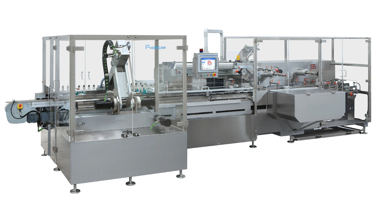Bergami: Constant motion cartoner with 4-axis pick & place robot From ...