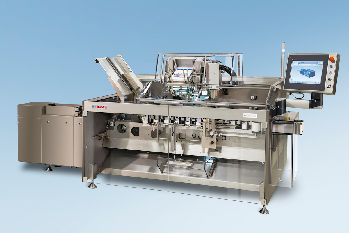 Bosch Packaging Intermittent Horizontal Cartoning Machine From Syntegon Packaging Technology Packaging World