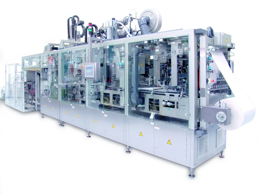 Optima Machine Optima: Packaging system for single-portion coffee/tea pods From ...