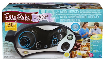 Hasbro packaged a special Easy-Bake Ultimate Oven for the brand’s 50th anniversary in a disruptive manner, targeting both girls and boys.