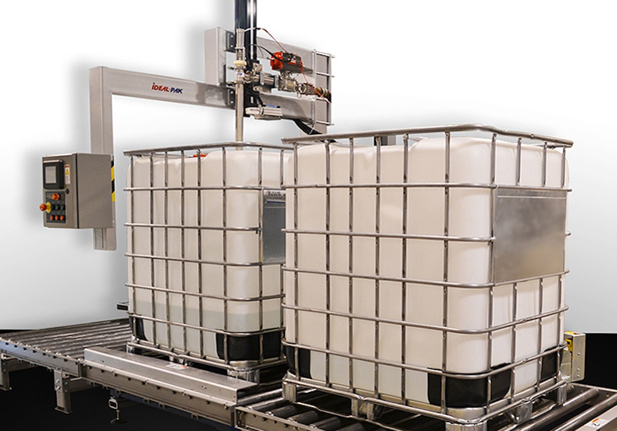 IdealPak Automated tote filling machine From IdealPak Packaging World